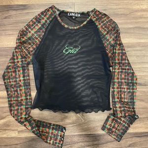 I.AM.GIA mesh top